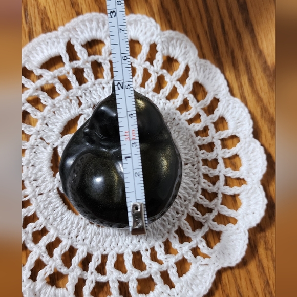 Golden Sheen Obsidian Cat - Picture 6 of 6